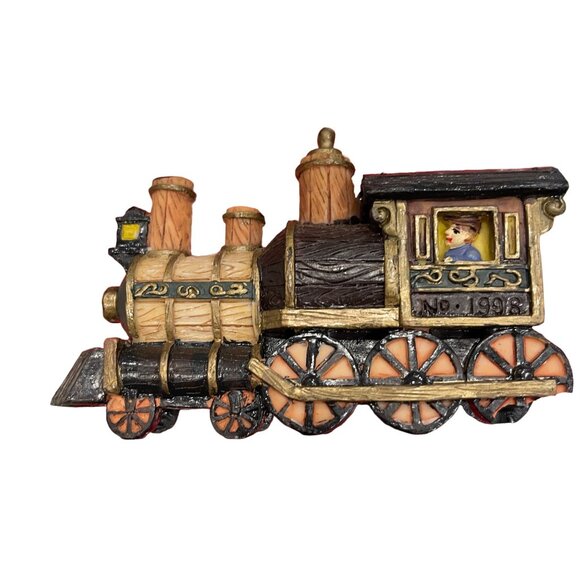 JC Pennys 1998 Home Towne Express Christmas Train Set - Picture 1 of 14